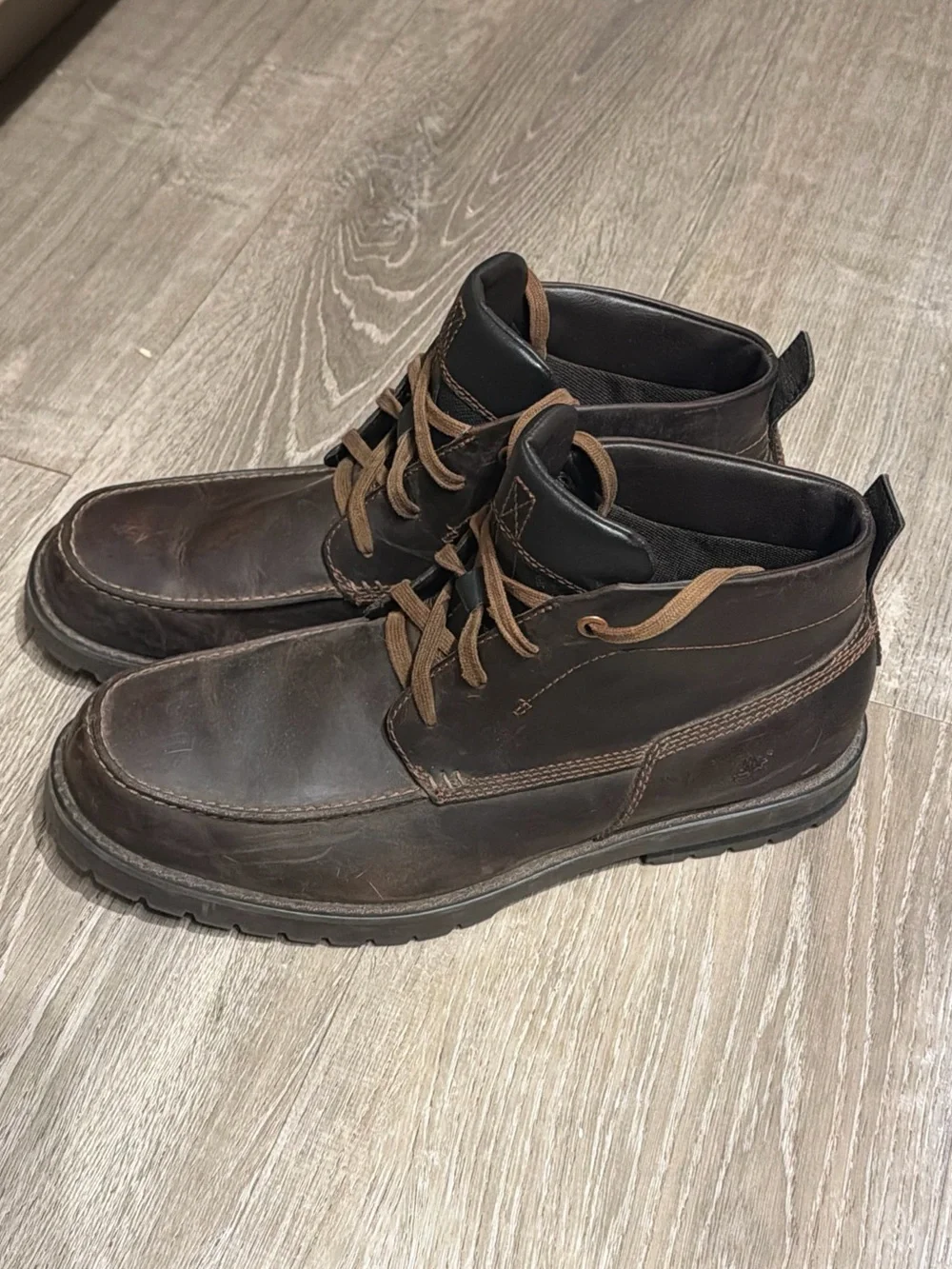 Timberland Brown Leather Boots Men’s size 12M 54568